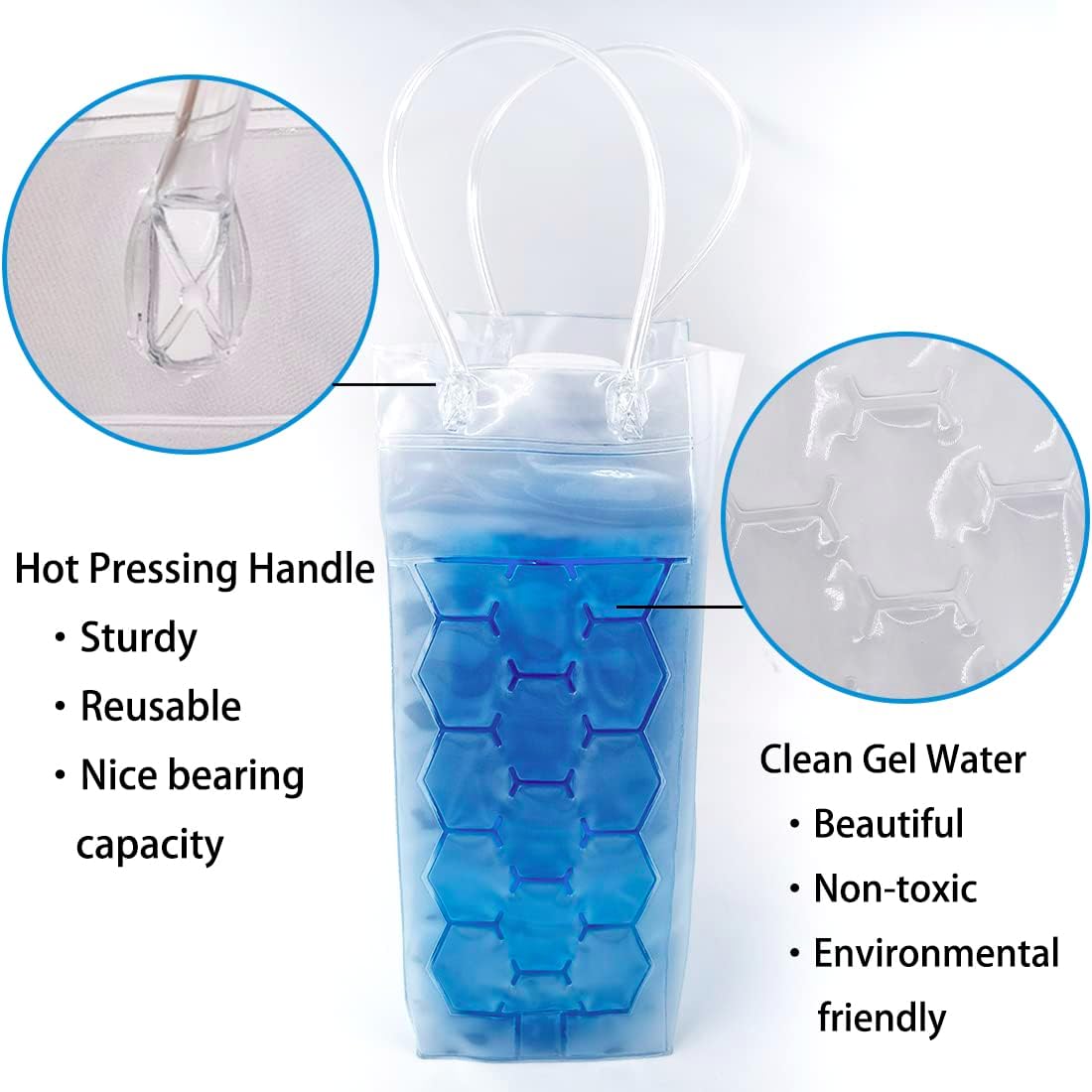 Ice Wine Bag Holder Champagne  - Whisky Beer And Wine review and price