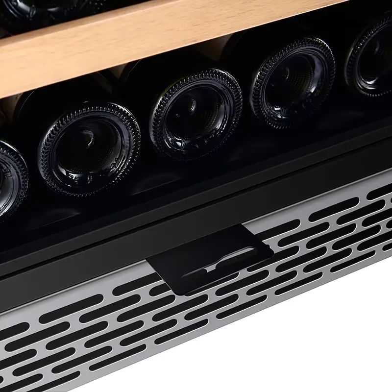 48 Bottle Wine Fridge Dual Gla - Wine Beer Dual Zone review and price