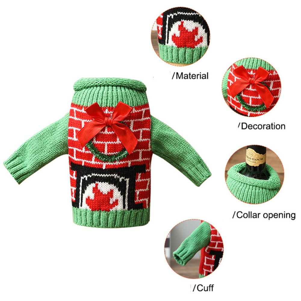 Elk Wine Bottle Cover Snowflak - Wine Beer Hat review and price