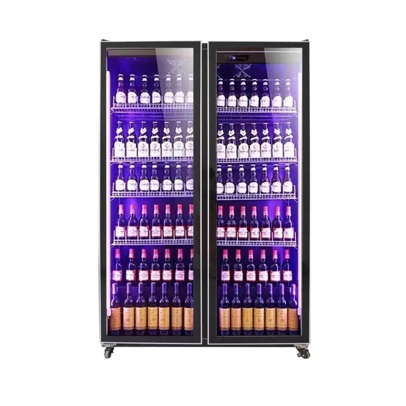 Double Door Air Cooling Refrig - Wine Beer Dual Zone review and price