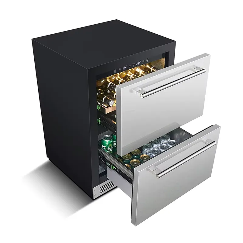 Black and Durable Stainless St - Wine Beer Dual Zone review and price