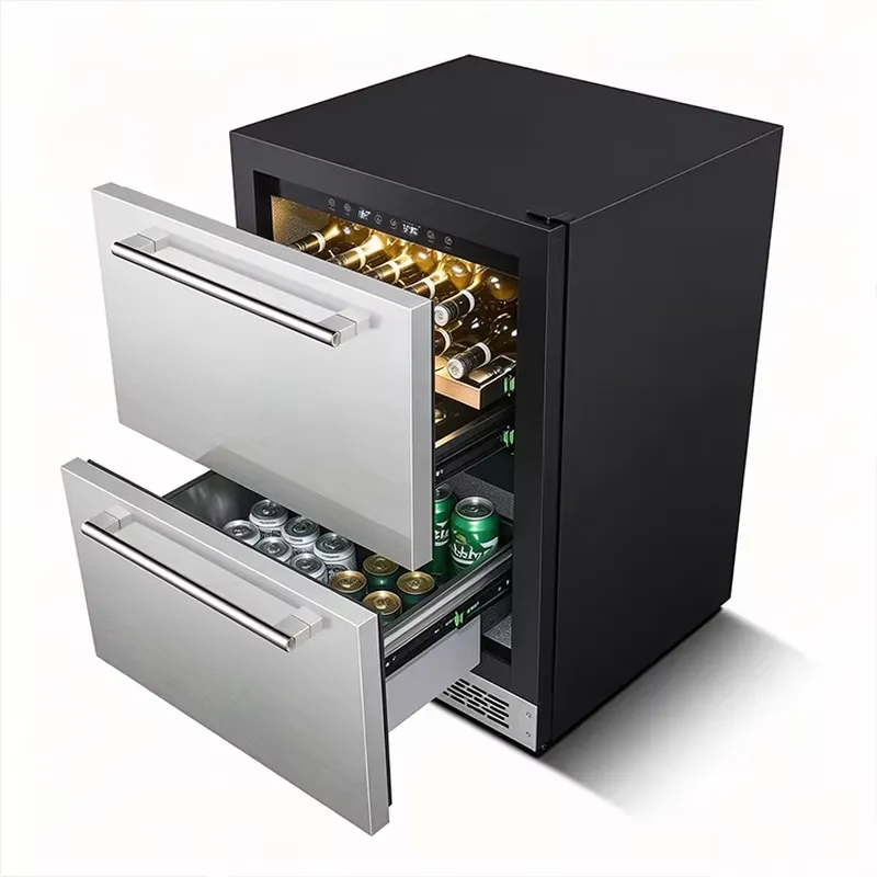 Black and Durable Stainless St - Wine Beer Dual Zone review and price