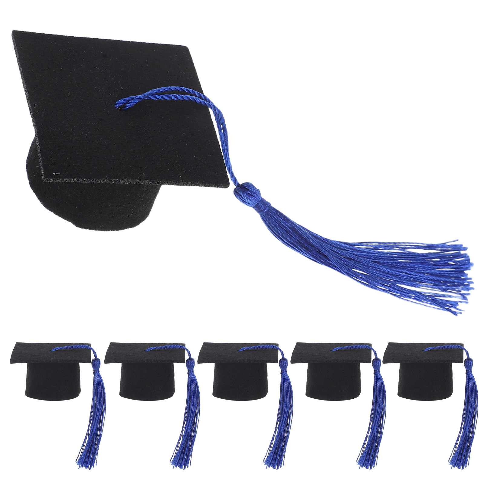 6Pcs Mini Doctoral Wine Bottle - Wine Beer Hat review and price